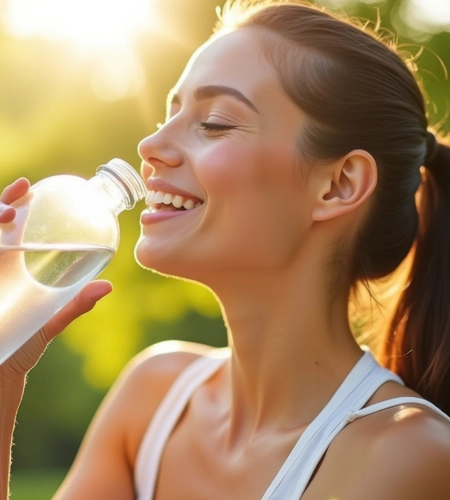 Sufficient and regular hydration